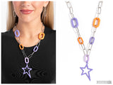 Stargazing Show - Purple Necklace