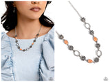 Casablanca Chic - Orange Necklace