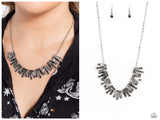 Sunburst Season - Silver Necklace