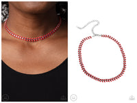 Grecian Grace - Red Choker