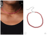 Grecian Grace - Red Choker