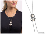 Seize the Serenity - White Necklace