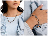 Casablanca Chic - Orange Necklace