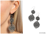 Floral Favorite - White Earring