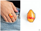Never Say TIE DYE - Orange Ring