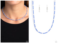 Beaded Blitz - Blue Necklace