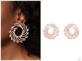 Firework Fanfare - Copper Post Earring