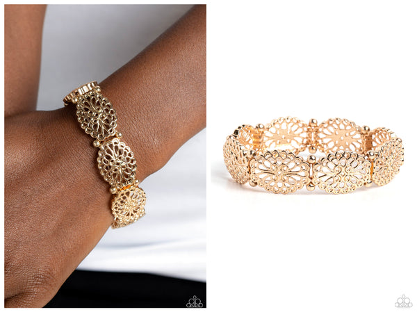 Curly Chic - Gold Bracelet