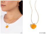 Prismatic Pastime - Gold Necklace
