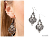 Castle Chateau - White Earring
