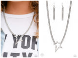 Playful Popstar - Silver Necklace
