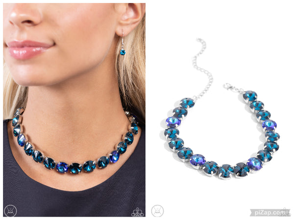 Alluring A-Lister - Blue Choker