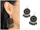 Sagebrush Symphony - Black Earring