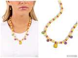 Colorfully California - Yellow Necklace