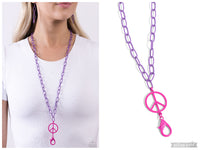 Tranquil Unity - Purple Lanyard