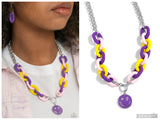 Speed SMILE - Purple Necklace