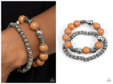 Walk This SWAY - Brown Bracelet