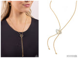 Tempting Tassel - Gold Necklace