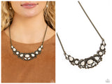 EYE Wish I May... - Brass Necklace