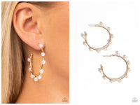 Night at the Gala - Gold Hoop Earring