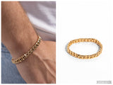 Fortune Favors The Fierce - Gold Bracelet