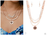 Lotus Luxury - Rose Gold Necklace