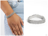Corporate Confidence - White Bracelet
