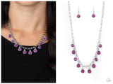 Moonbeam Magic - Purple Necklace