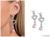 Lovers Lure - Pink Post Earring