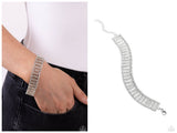 Elusive Elegance - White Bracelet