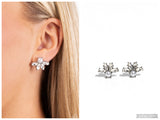 Stellar Showcase - White Post Earring