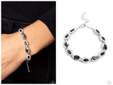 Some Serious Sparkle - Blue Bracelet