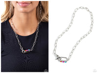 Dont Want to Miss a STRING - Silver Necklace