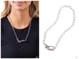 Dont Want to Miss a STRING - Silver Necklace