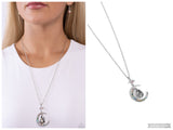 Talking to the Moon - Silver Necklace