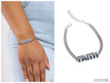 Faithful Finish - Blue Bracelet