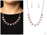 Tabloid Treasure - Pink Necklace