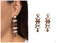 Rustic Reverie - Copper Post Earring