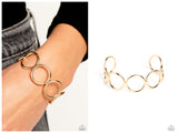 Socialite Sheen - Gold Bracelet