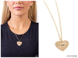 Elevated Embrace - Gold Necklace