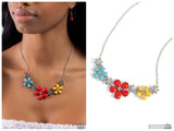 Growing Garland - Red Necklace
