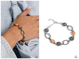 Casablanca Craze - Orange Bracelet