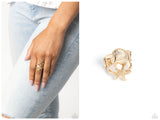 Seashell Showcase - Gold Ring
