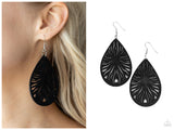 Sunny Incantations - Black Earring