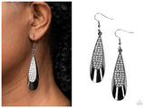 Prismatically Persuasive - Black Earring