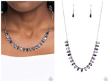 Fairy Light Fashion - Purple Necklace