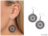 Twinkly Translation - Purple Earring