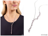 Diagonal Daydream - Pink Necklace