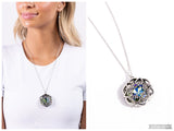 Flowering Fantasy - Green Necklace
