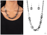 Celestially Celtic - Black Necklace